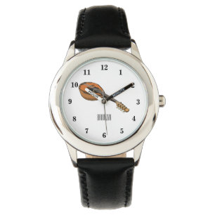 Belysning av tecknaden Mandolin Armbandsur