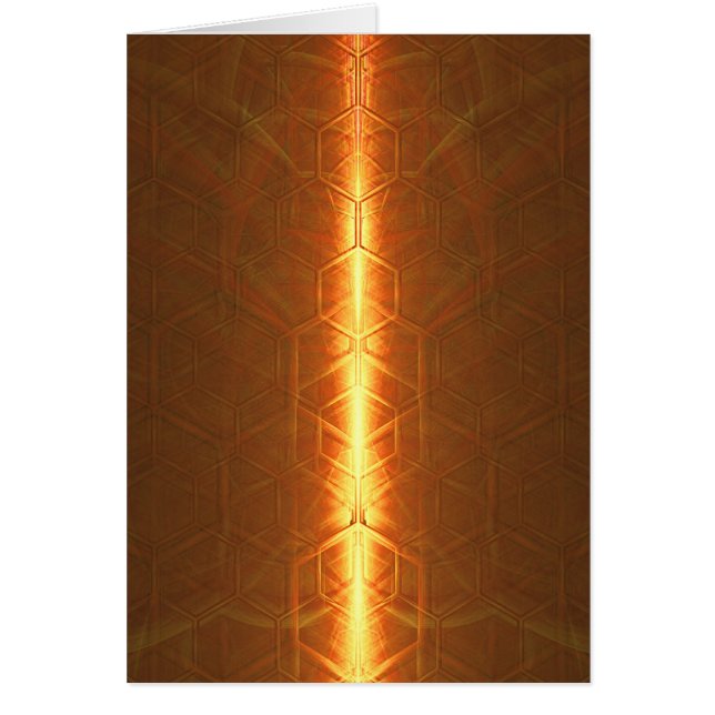 Bemanna av ängeln Metatron Hälsningskort (Framsidan)