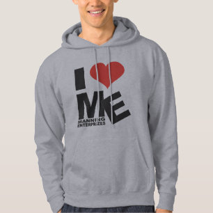 Bemanna den Enterprizes tröjan (tända färger Sweatshirt Med Luva