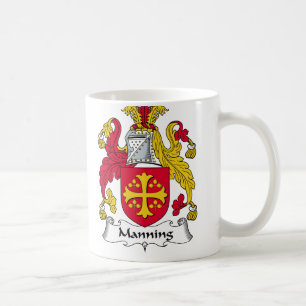 Bemanna familjvapenskölden kaffemugg