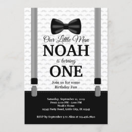 Bemanna lite den första födelsedagen för inbjudningar