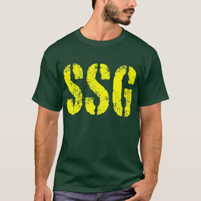Bemanna Sergeant frodiga SSG Tee Shirt (Framsida)