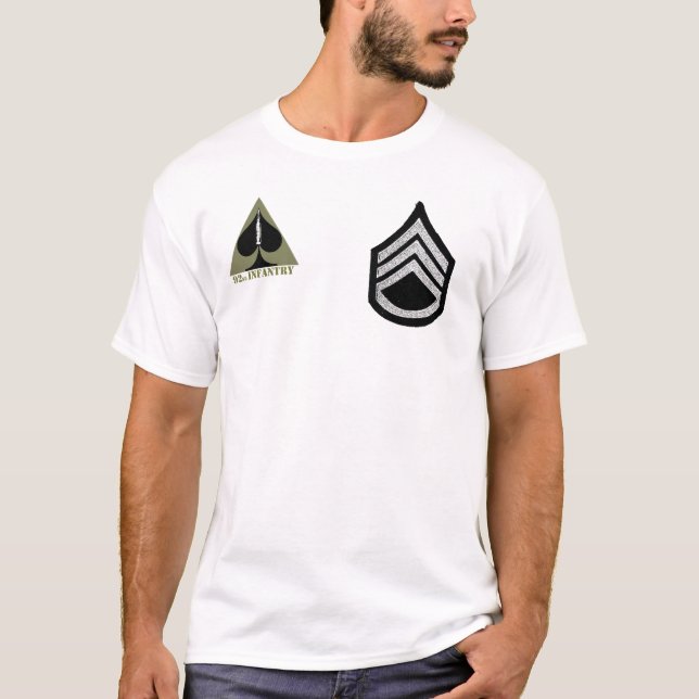 Bemanna sergeanten t-shirt (Framsida)