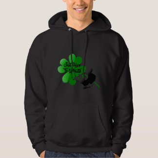 Bemannar Shamrockleksaksflöjthoodien Hoodie