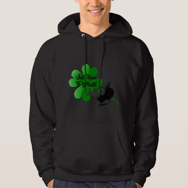 Bemannar Shamrockleksaksflöjthoodien Hoodie (Framsida)