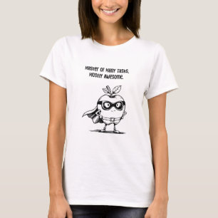 Bemästra Många Uppgifter Mest Lysande Klassrum T Shirt