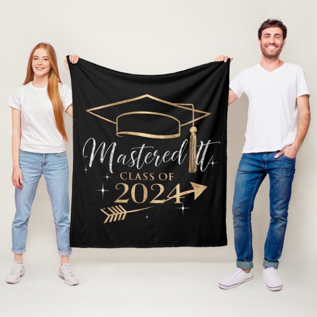 Bemästrade Det Klass 2024 Examenpresenter för Henn Fleecefilt (På plats)