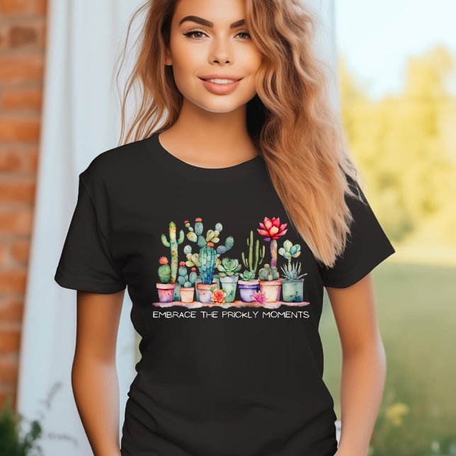 Bemätta de prickala komponenterna Cacti och Succul T Shirt (Skapare uppladdad)