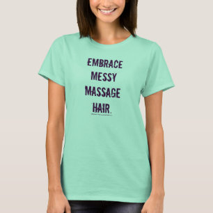 Bembrace Messy Massage Hair Graphic Te Tee