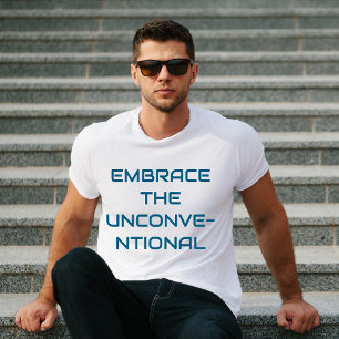 Bemra okonventionell Påstående T Shirt