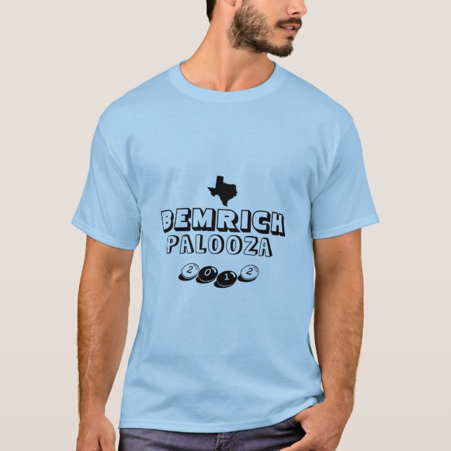 Bemrich familjmöte skjorta för 2012 T Tee Shirt (Framsida)