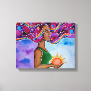 Bemyndigade 2 av Rita Loyd Canvastryck