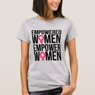 Bemyndigade kvinnor t-shirt