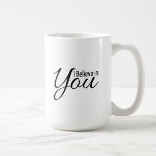 Bemyndigandecitationstecknet tror jag i dig muggen kaffemugg