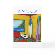 BeMyValentine GreetingCard©2016Soul surfare