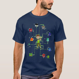 Ben 10 10 block retro t shirt