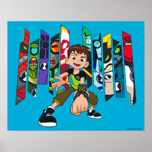 Ben 10 Alien Collection Graphic Poster