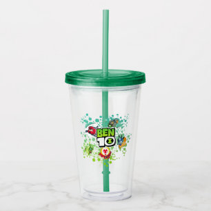 Ben 10 Alien Forms Bubble Graphic Take Away Mugg