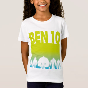 Ben 10 Alien Line-up-Logotyp T Shirt