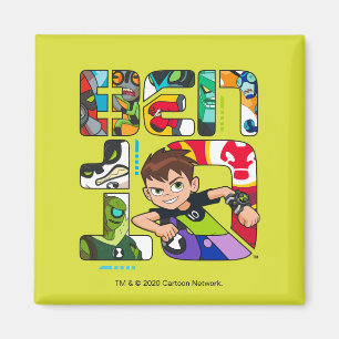 Ben 10 Alien-Logotyp Magnet