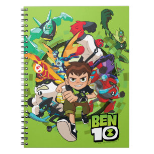 Ben 10 Alien Rush Graphic Anteckningsbok