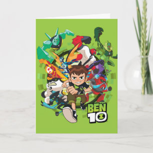 Ben 10 Alien Rush Graphic Kort