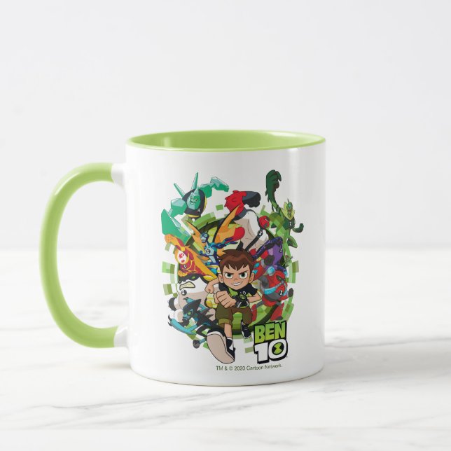Ben 10 Alien Rush Graphic Mugg (Vänster)