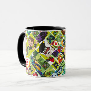 Ben 10 Alien Tile Mönster Mugg