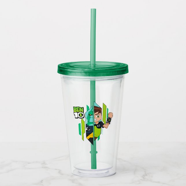 Ben 10 Diamondhead DNA-omvandling Take Away Mugg (Framsida)