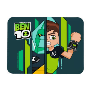 Ben 10 DNA-omvandling av diamanthuvud Magnet