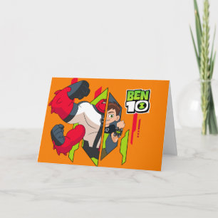 Ben 10 Fyra Armar DNA-transformering Kort