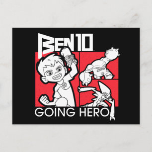Ben 10 Going Hero Inbjudan Vykort