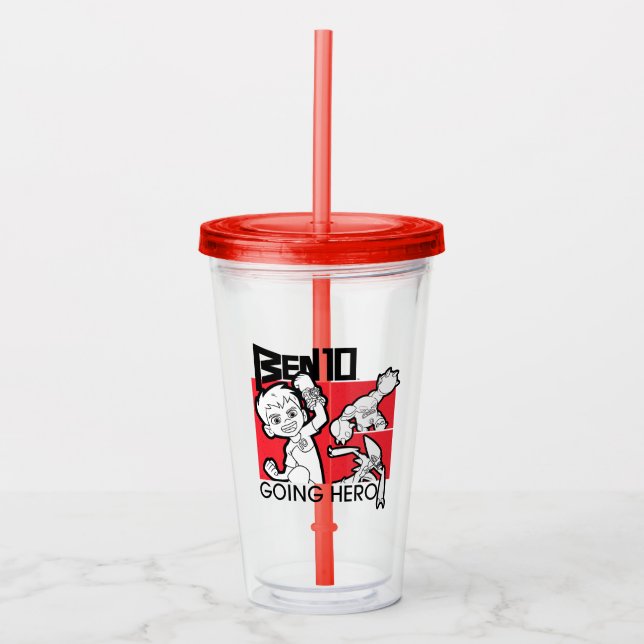 Ben 10 Going Hero Take Away Mugg (Framsida)