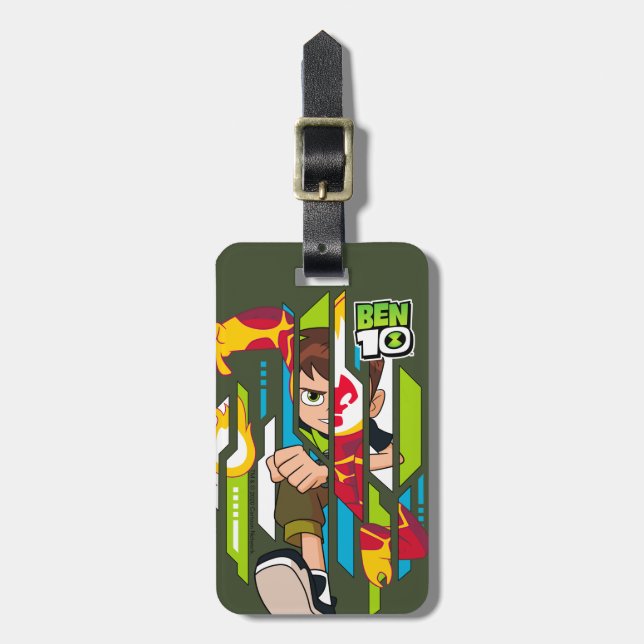 Ben 10 Heatblast DNA-omvandling Bagagebricka (Vertikal Framsida)