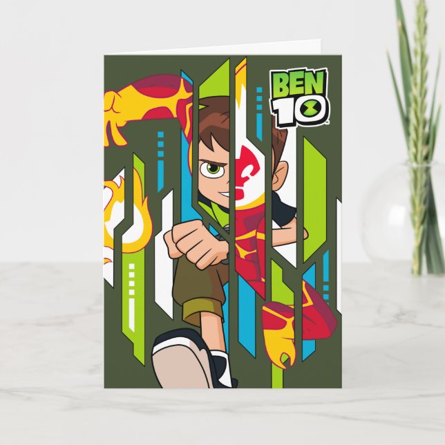 Ben 10 Heatblast DNA-omvandling Kort (Framsida)