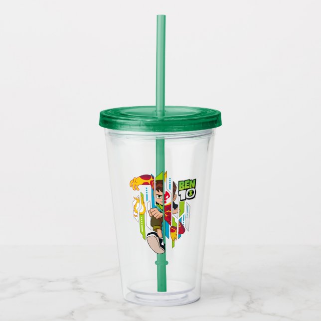Ben 10 Heatblast DNA-omvandling Take Away Mugg (Framsida)