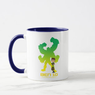 Ben 10 och fyra Armars skugga Mugg