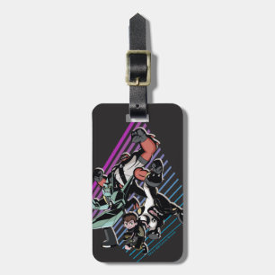 Ben 10 Retro Alien Group Graphic Bagagebricka