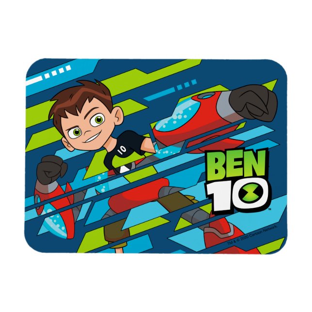 Ben 10 Spill-DNA-omvandling Magnet (Horisontell)