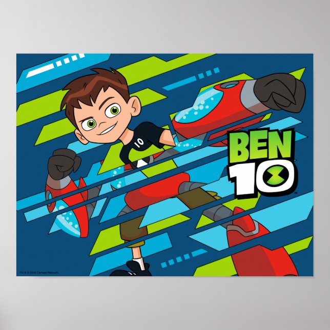 Ben 10 Spill-DNA-omvandling Poster (Framsidan)
