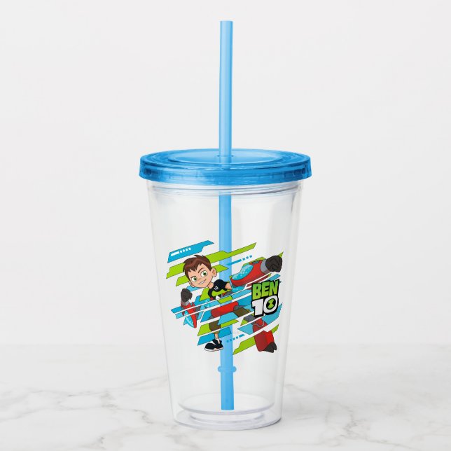 Ben 10 Spill-DNA-omvandling Take Away Mugg (Framsida)