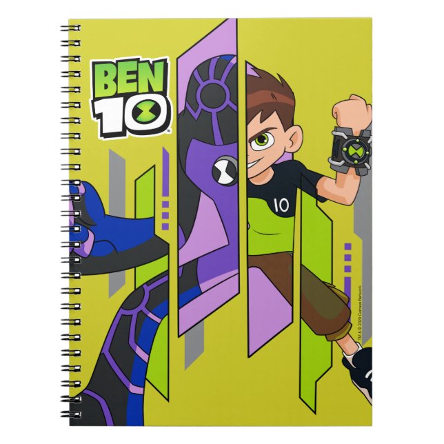 Ben 10 Uppgradera DNA-omvandling Anteckningsbok (Framsidan)