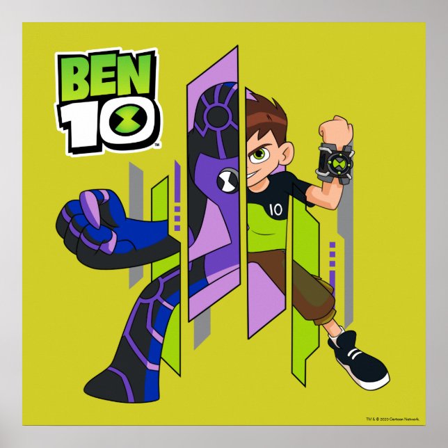 Ben 10 Uppgradera DNA-omvandling Poster (Framsidan)