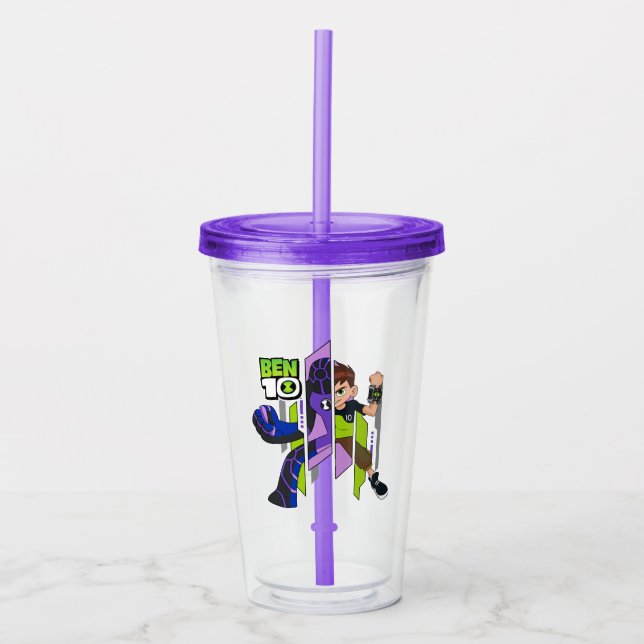 Ben 10 Uppgradera DNA-omvandling Take Away Mugg (Framsida)