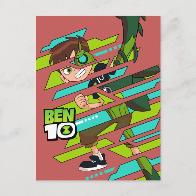 Ben 10 Wildvine DNA-omvandling Inbjudan Vykort (Framsida)