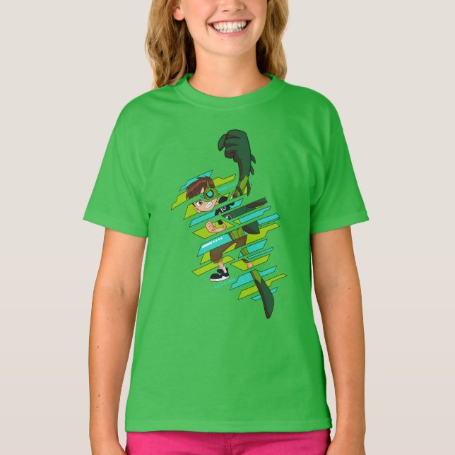 Ben 10 Wildvine DNA-omvandling T Shirt (Framsida)