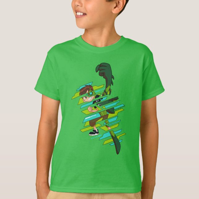 Ben 10 Wildvine DNA-omvandling T Shirt (Framsida)