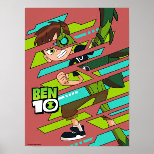 Ben 10 Wildvine DNA Transformation Poster
