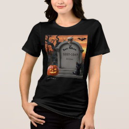 "Ben Aiken" Halloween Headstone Humor T Shirt