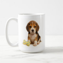Ben att bli Vild - Beagle-Valp och Polka-punkt Kaffemugg